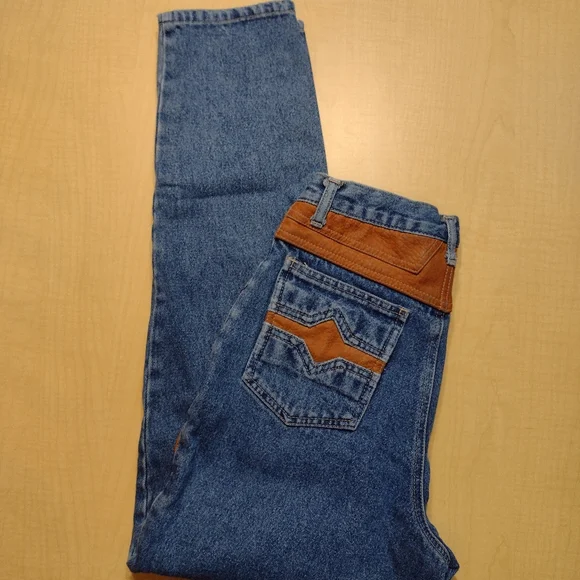 Vintage Retro 1980s Stefano International Western Denim Jeans - Picture 5 of 11